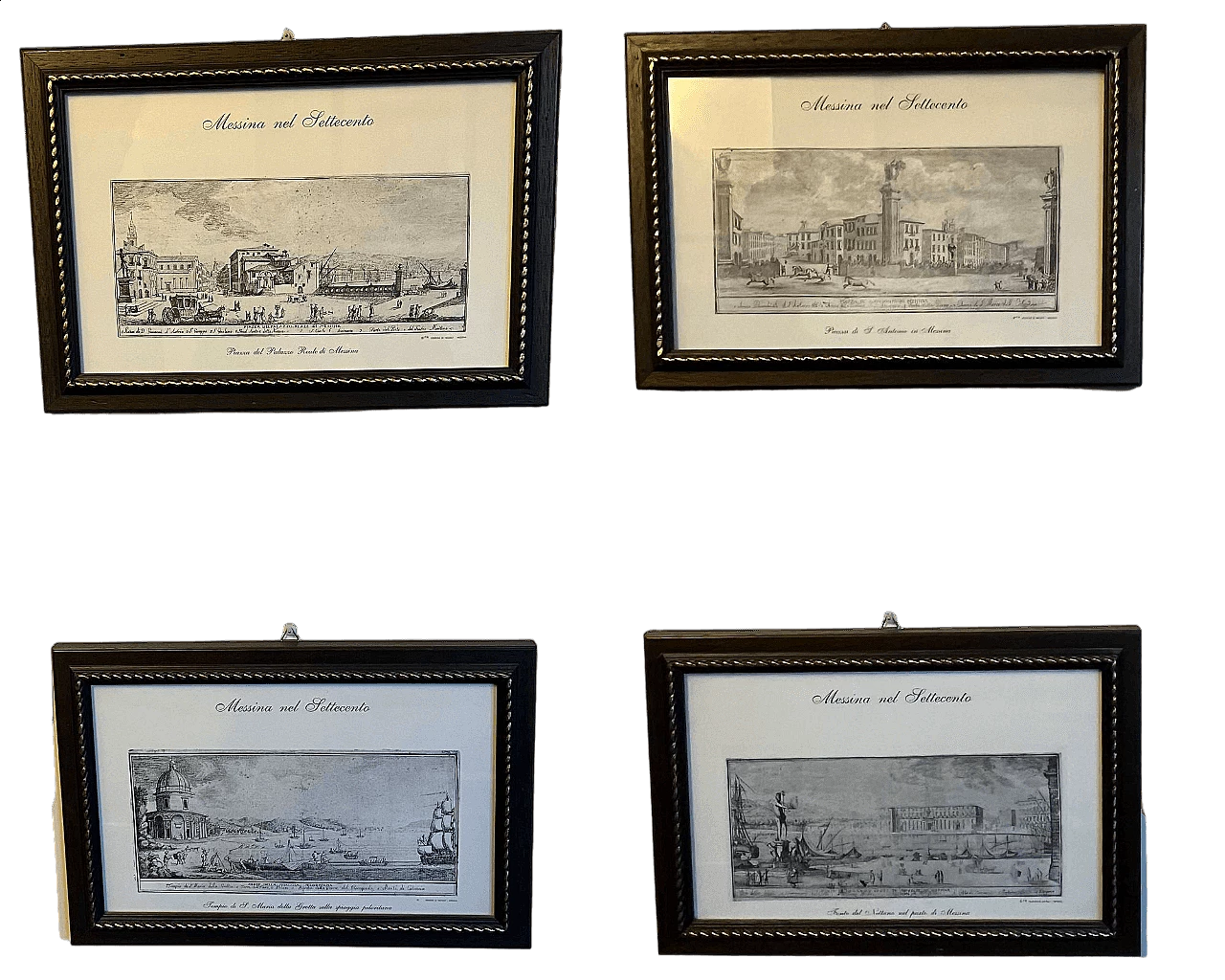 4 Prints of views of Messina, 1940s 7