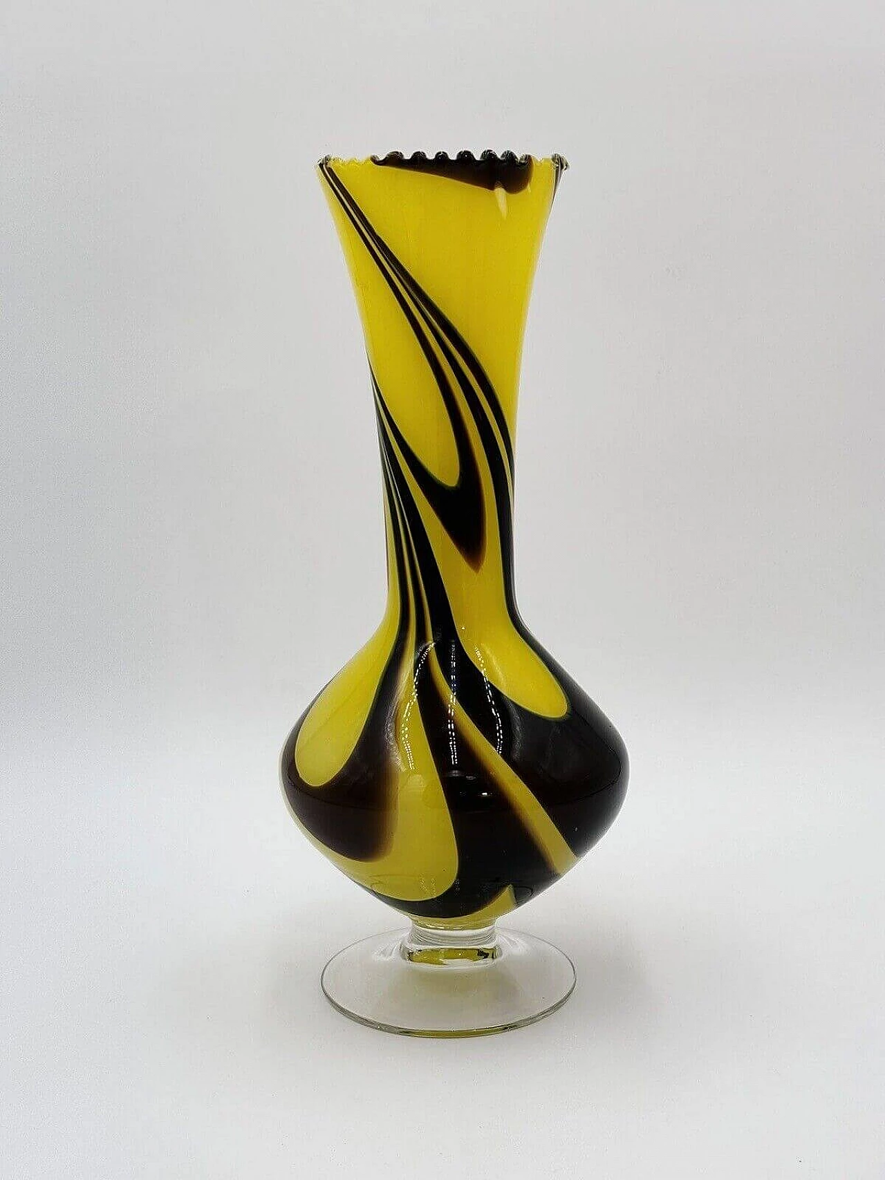 Coloured Murano glass vase by Carlo Moretti, 1970s 2