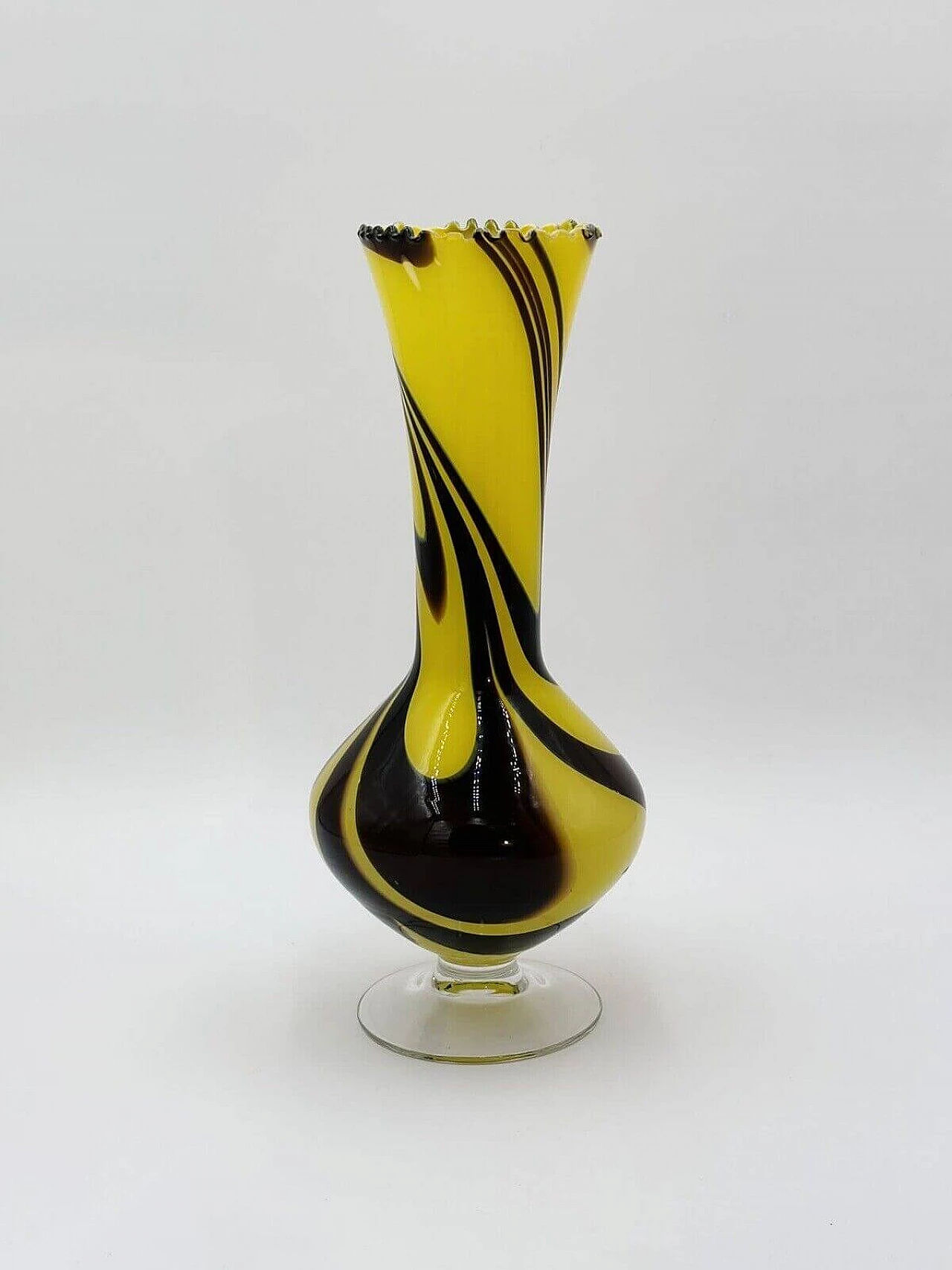 Coloured Murano glass vase by Carlo Moretti, 1970s 5