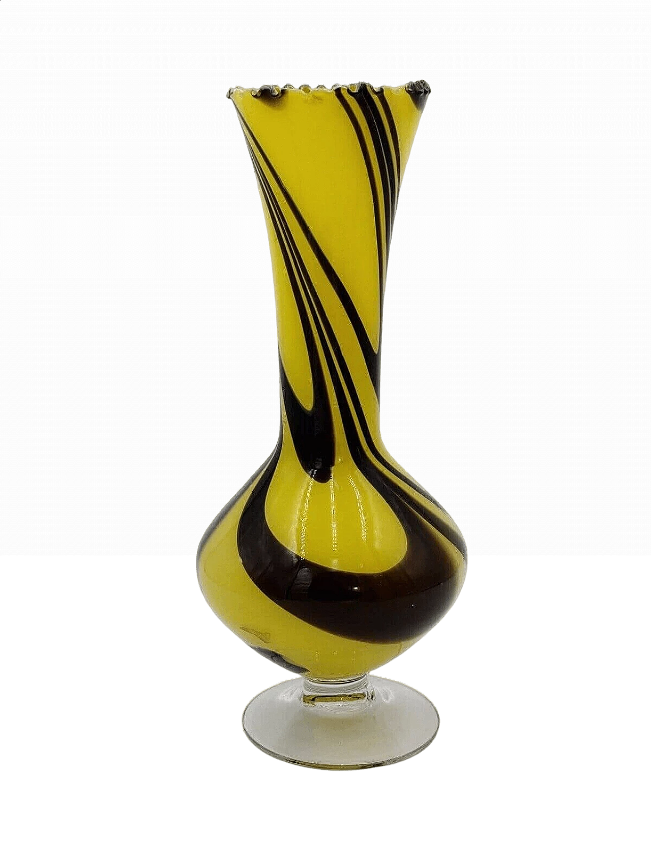 Coloured Murano glass vase by Carlo Moretti, 1970s 6