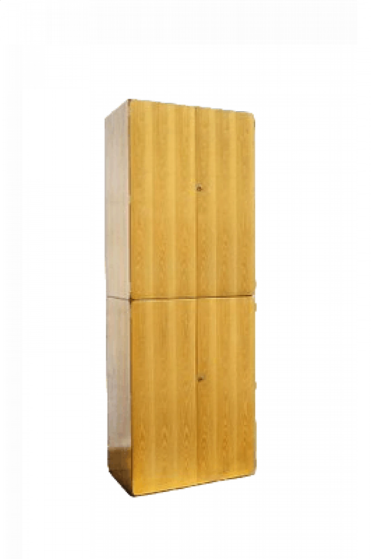 Modular beech Samara wardrobe by Derk Jan De Vries for Maisa, 1970s 4