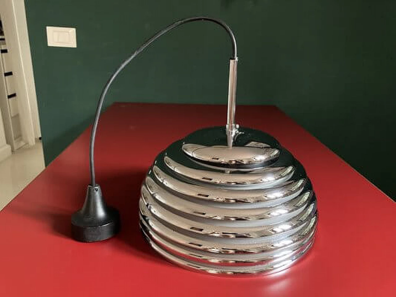 Saturn hanging lamp by Kazuo Motozawa for Staff, 1960s 1