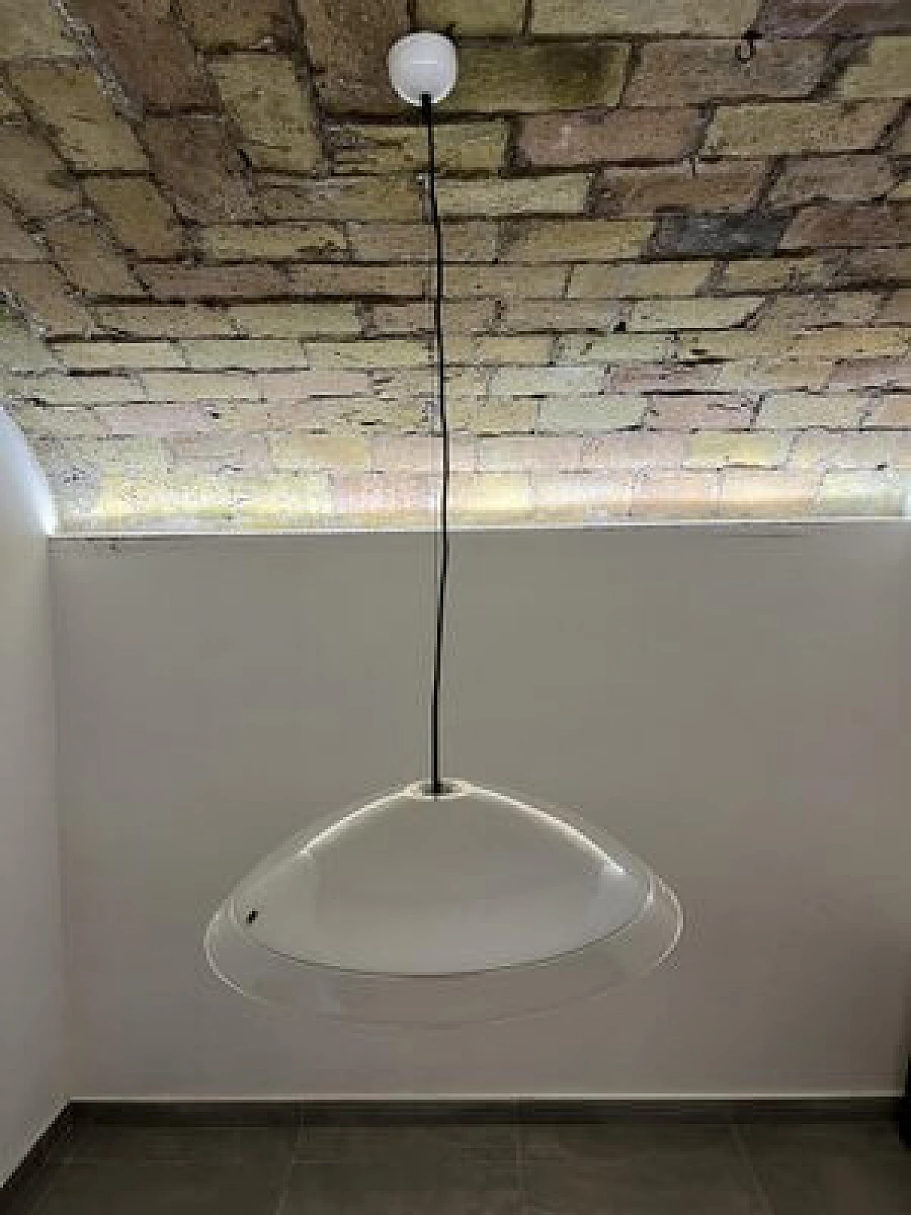 Murano glass pendant lamp by I3, 1970s 1