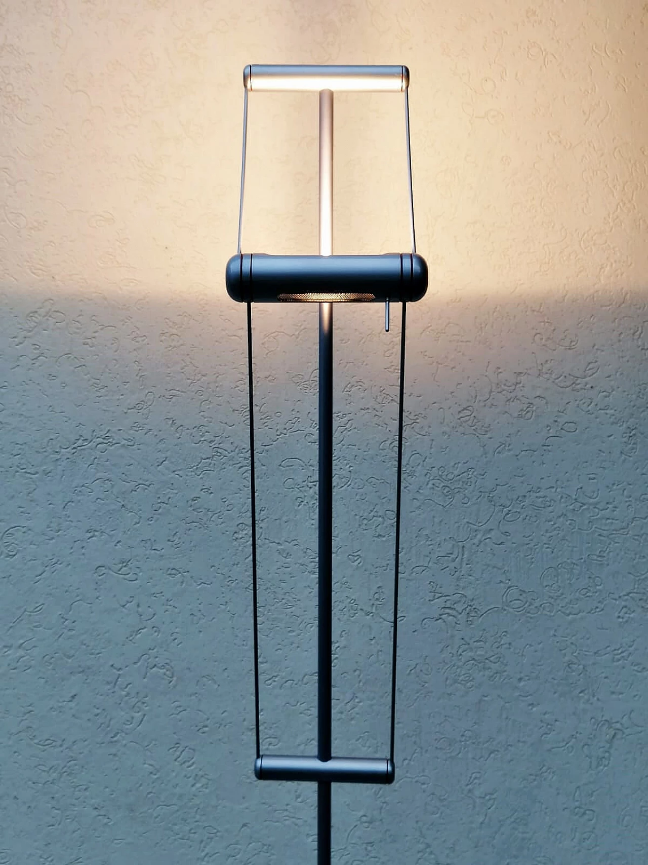 Steel, aluminium and plastic floor lamp by E. Bosi for Fratelli Martini, 1970s 21