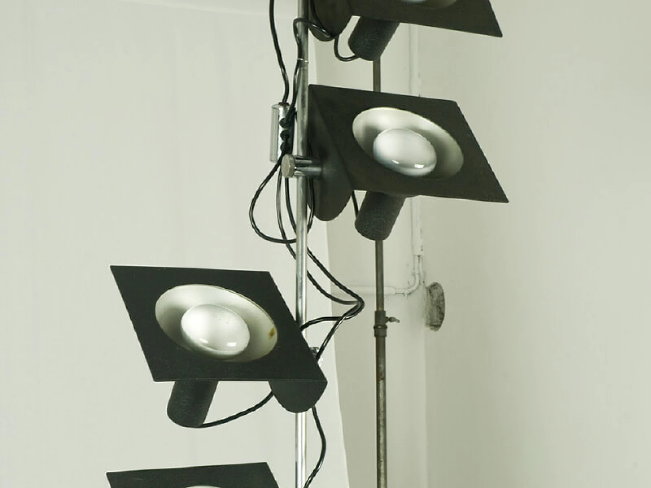 Four-light adjustable chandelier by BJ Milano Design, 1970s 5