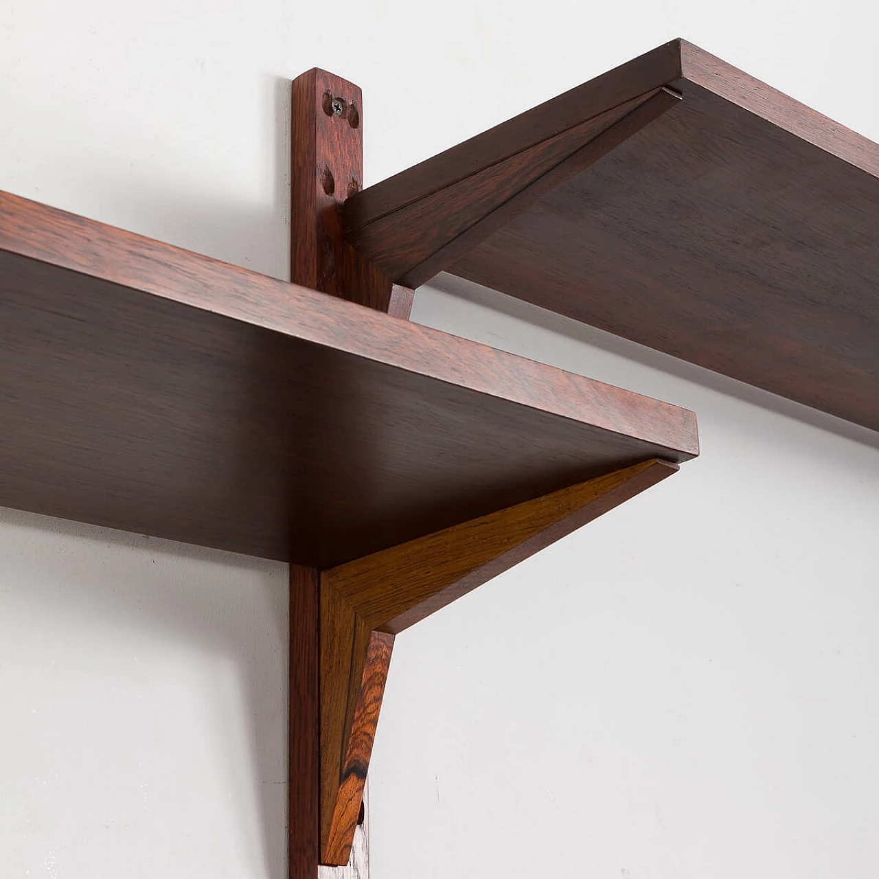 Danish two-bay rosewood bookcase by Poul Cadovius for Royal Systems, 1960s 33