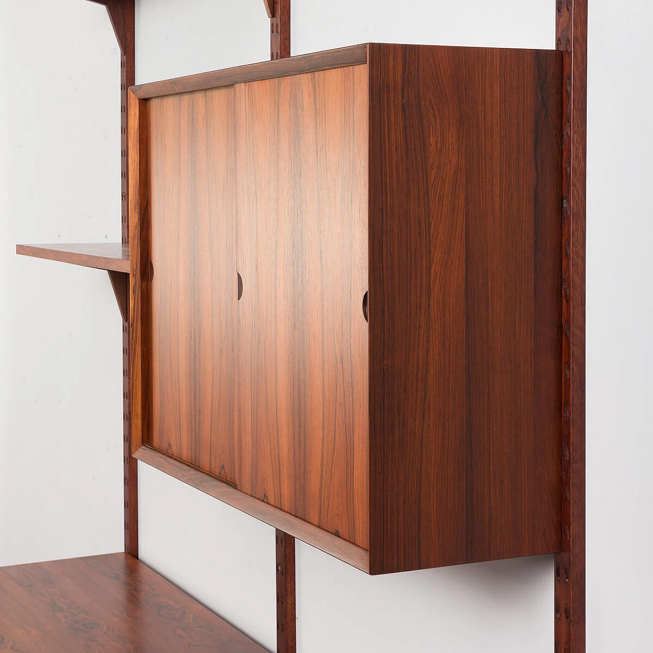 Danish two-bay rosewood bookcase by Poul Cadovius for Royal Systems, 1960s 35