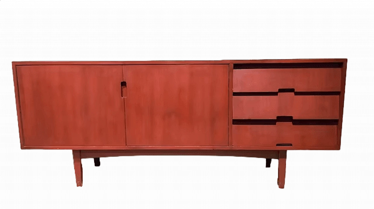 Swedish wood sideboard, 1960s 5