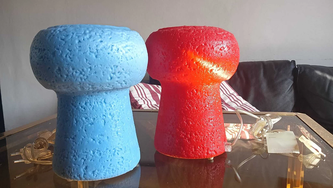 Pair of Petit Bouchon lamps by Pierfrancesco Arnone for Francolight 10