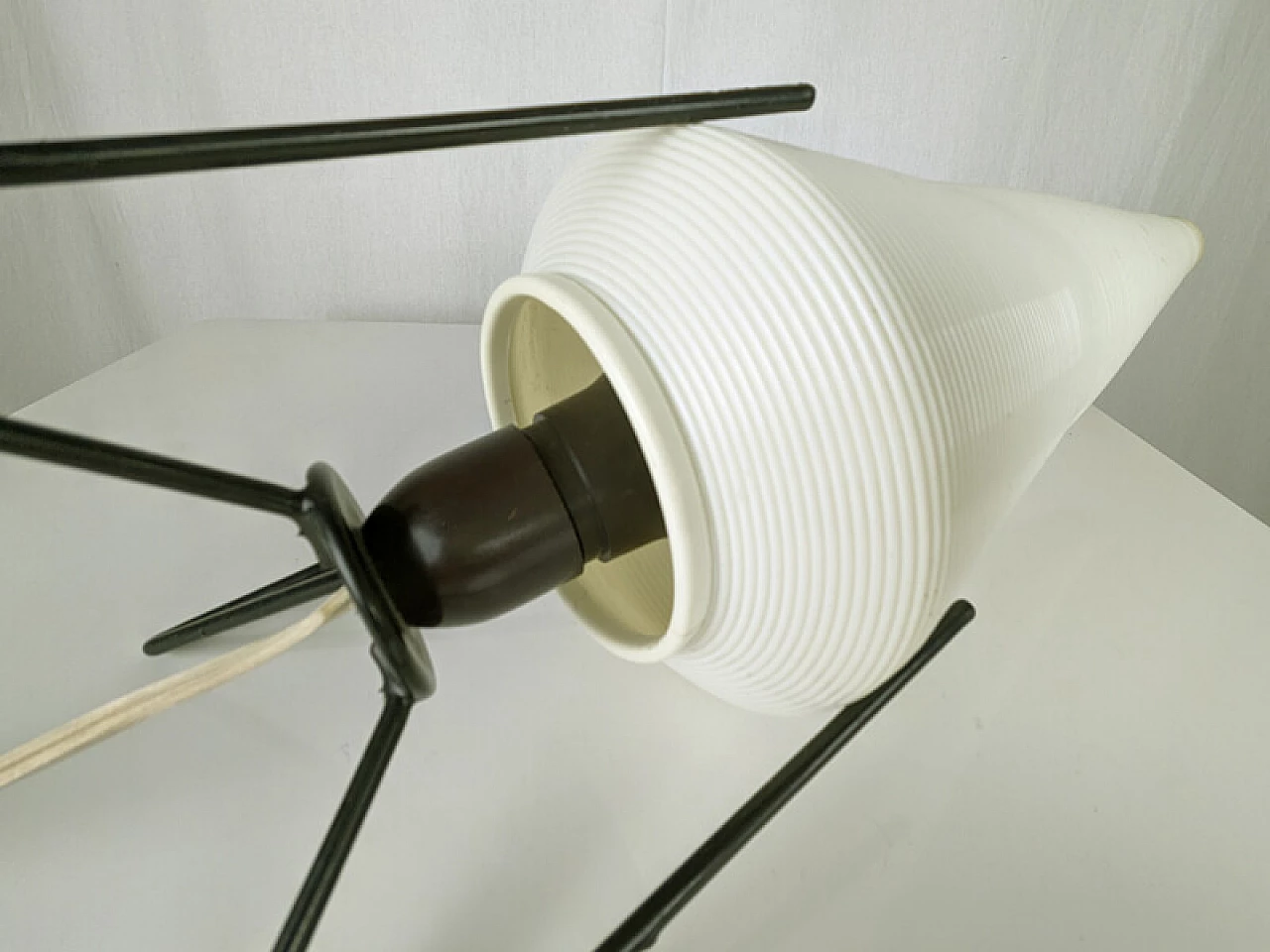 Plastic and metal table lamp, 1960s 1