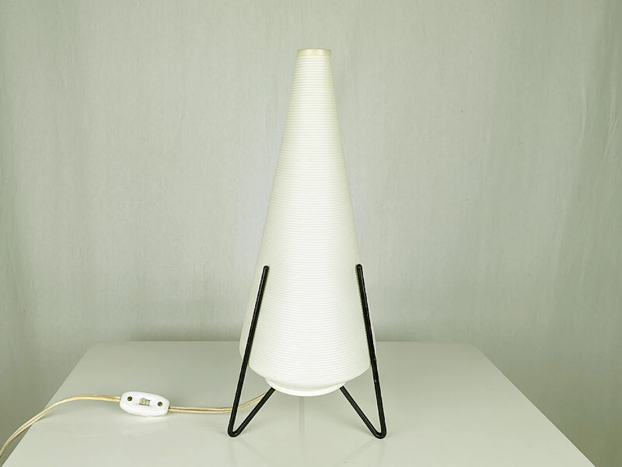 Plastic and metal table lamp, 1960s 6