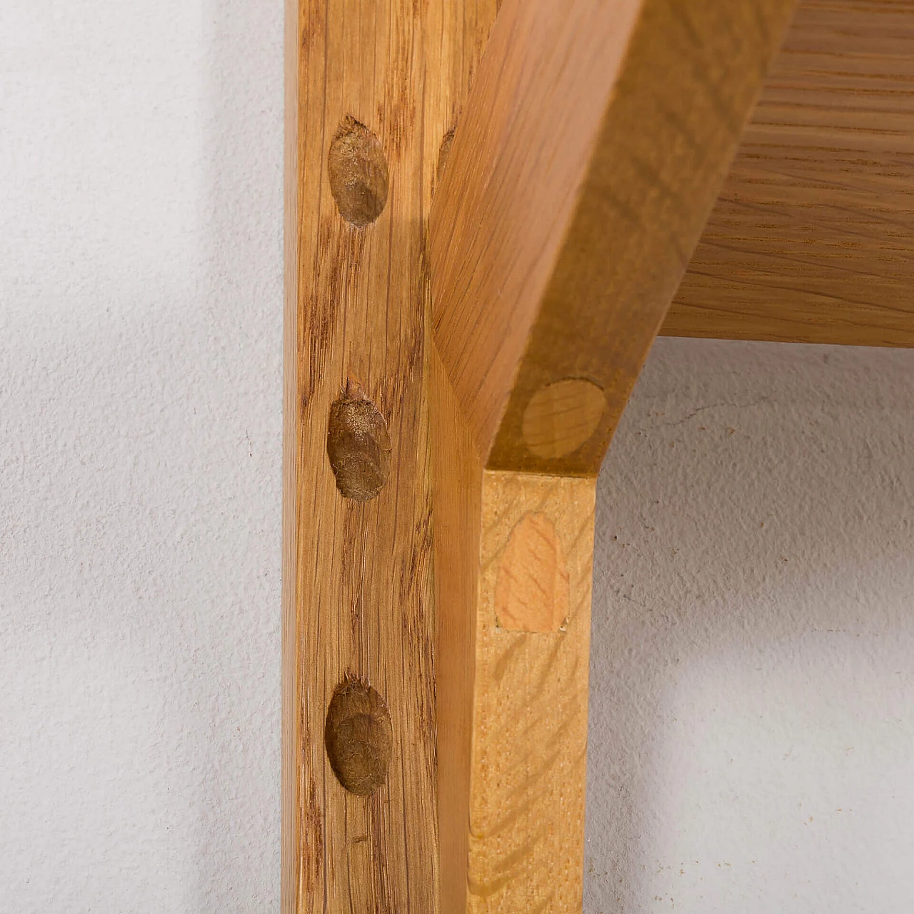 One-bay oak bookcase with sliding door cabinet by Poul Cadovius, 1960s 15