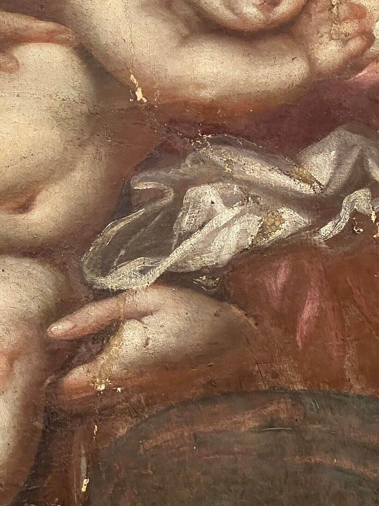 Madonna con Bambino dormiente, olio su tela, '600 4