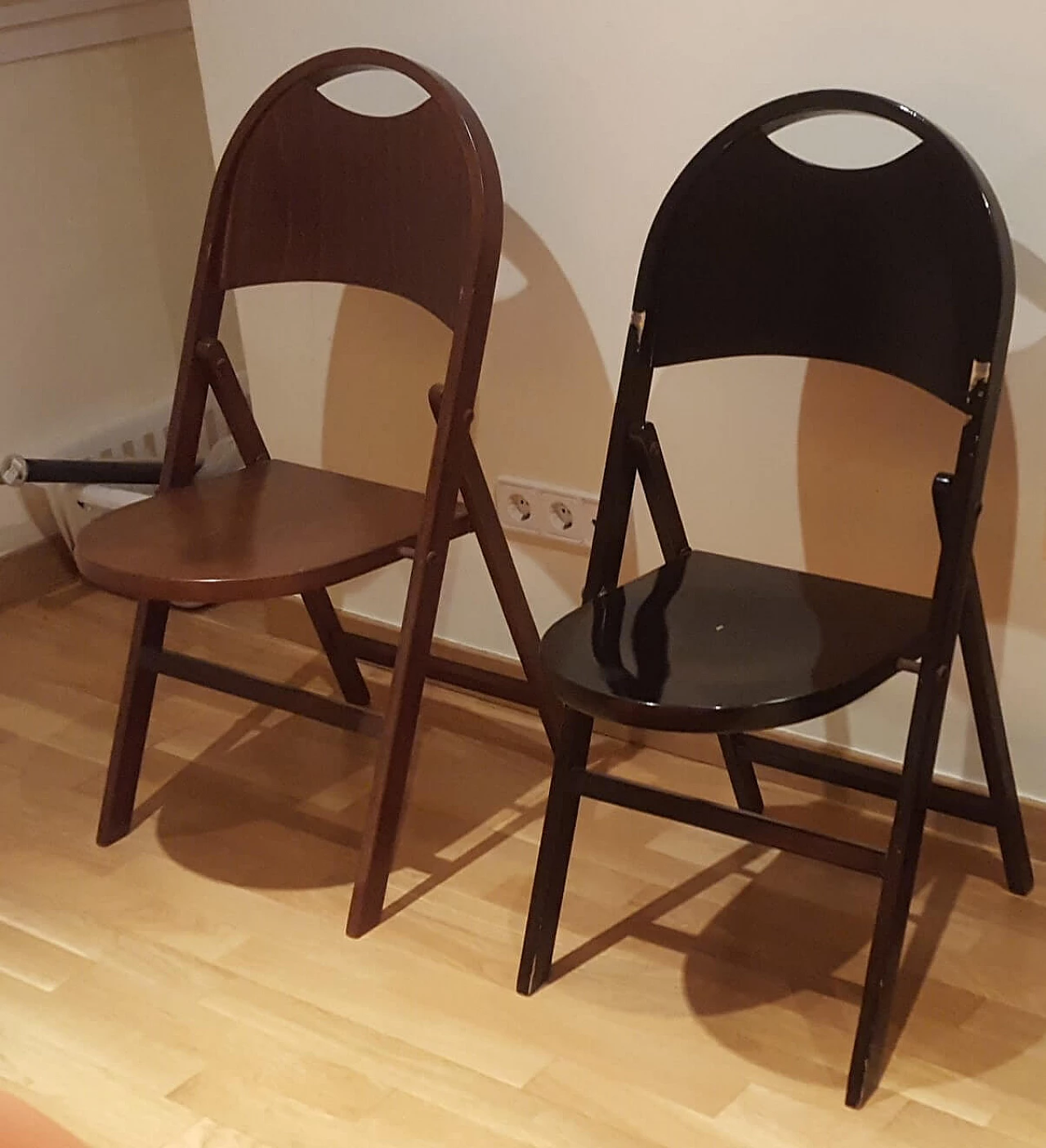 5 Sedie pieghevoli Bauhaus B751 di Thonet, anni '30 2