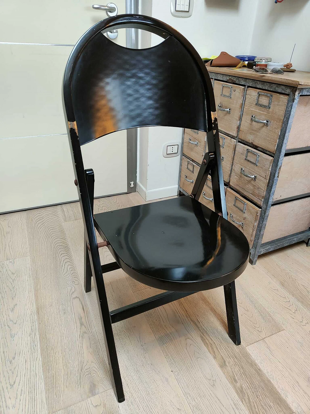 5 Sedie pieghevoli Bauhaus B751 di Thonet, anni '30 7