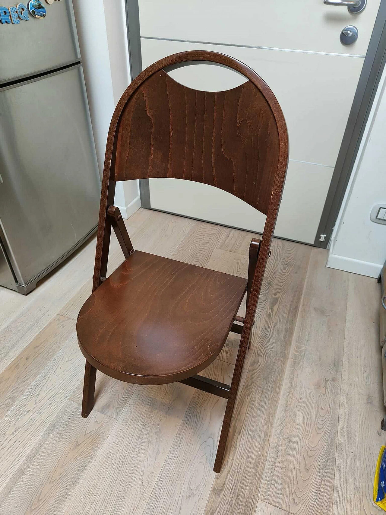 5 Sedie pieghevoli Bauhaus B751 di Thonet, anni '30 9