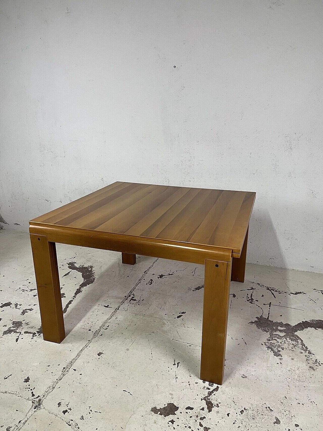 Extending wooden table, 1960s 3