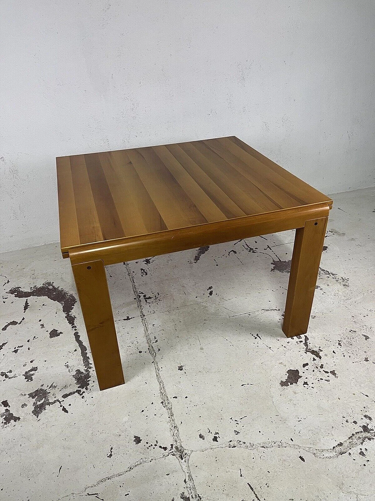 Extending wooden table, 1960s 4