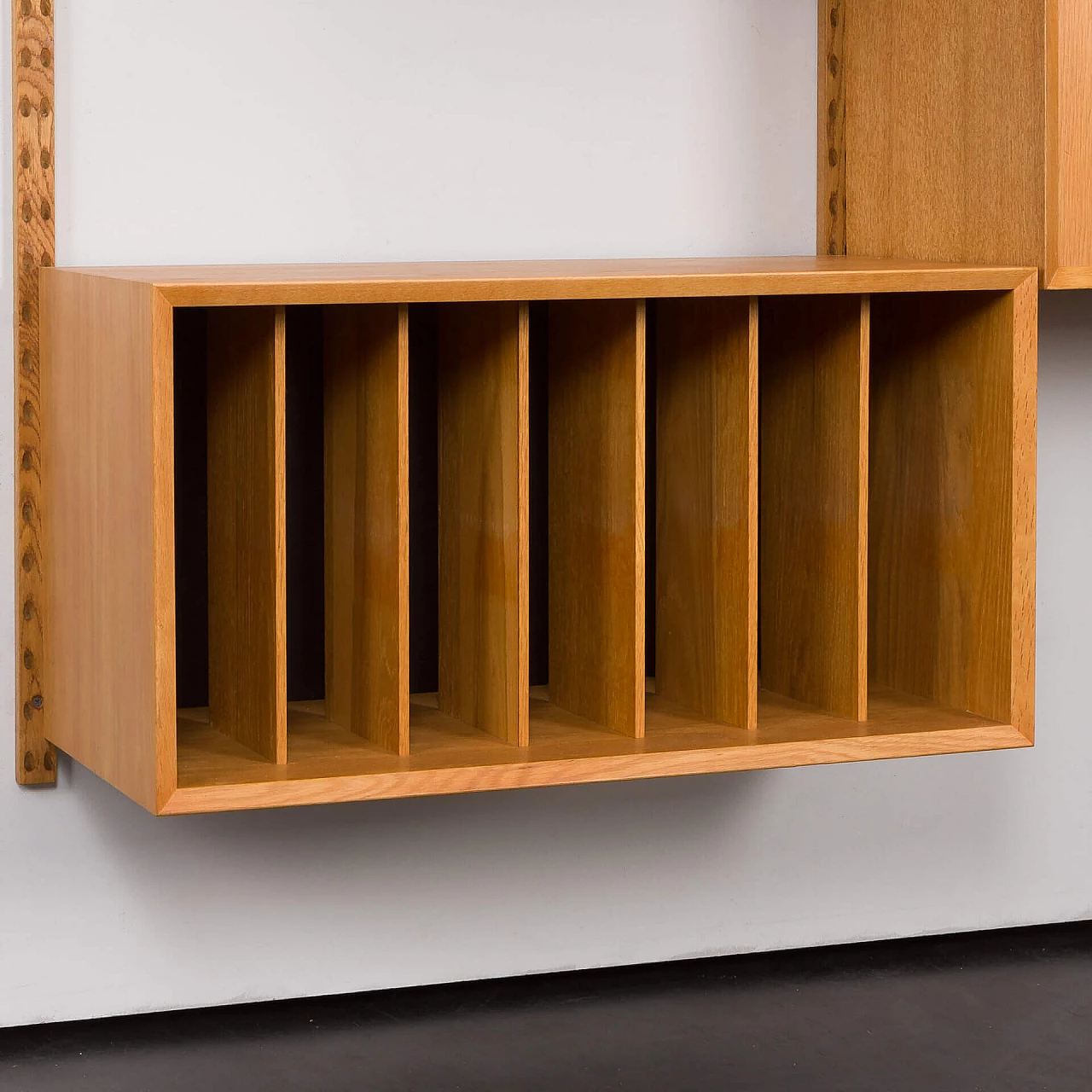 Two-bay oak bookcase by Poul Cadovius for Cado, 1960s 8