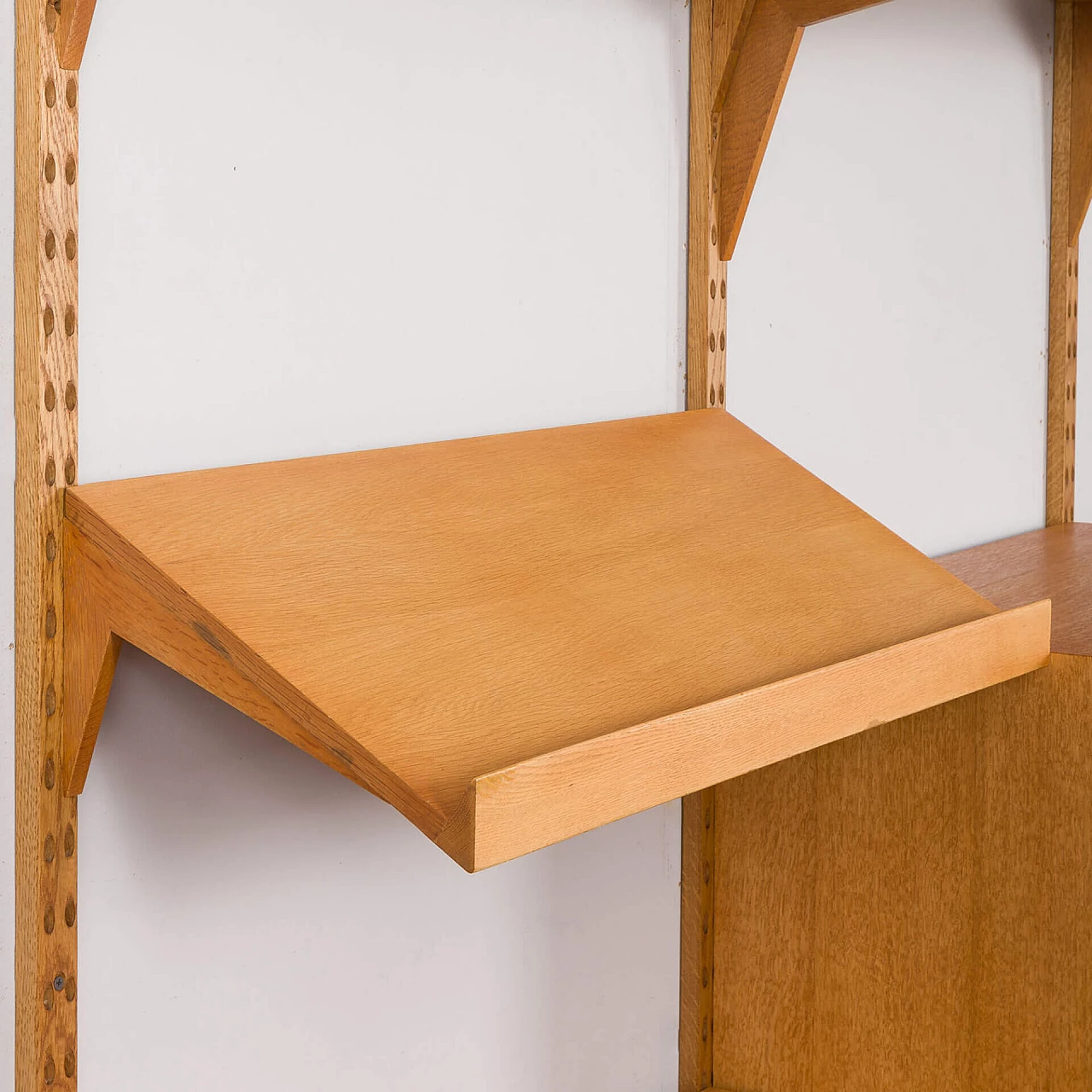 Two-bay oak bookcase by Poul Cadovius for Cado, 1960s 15