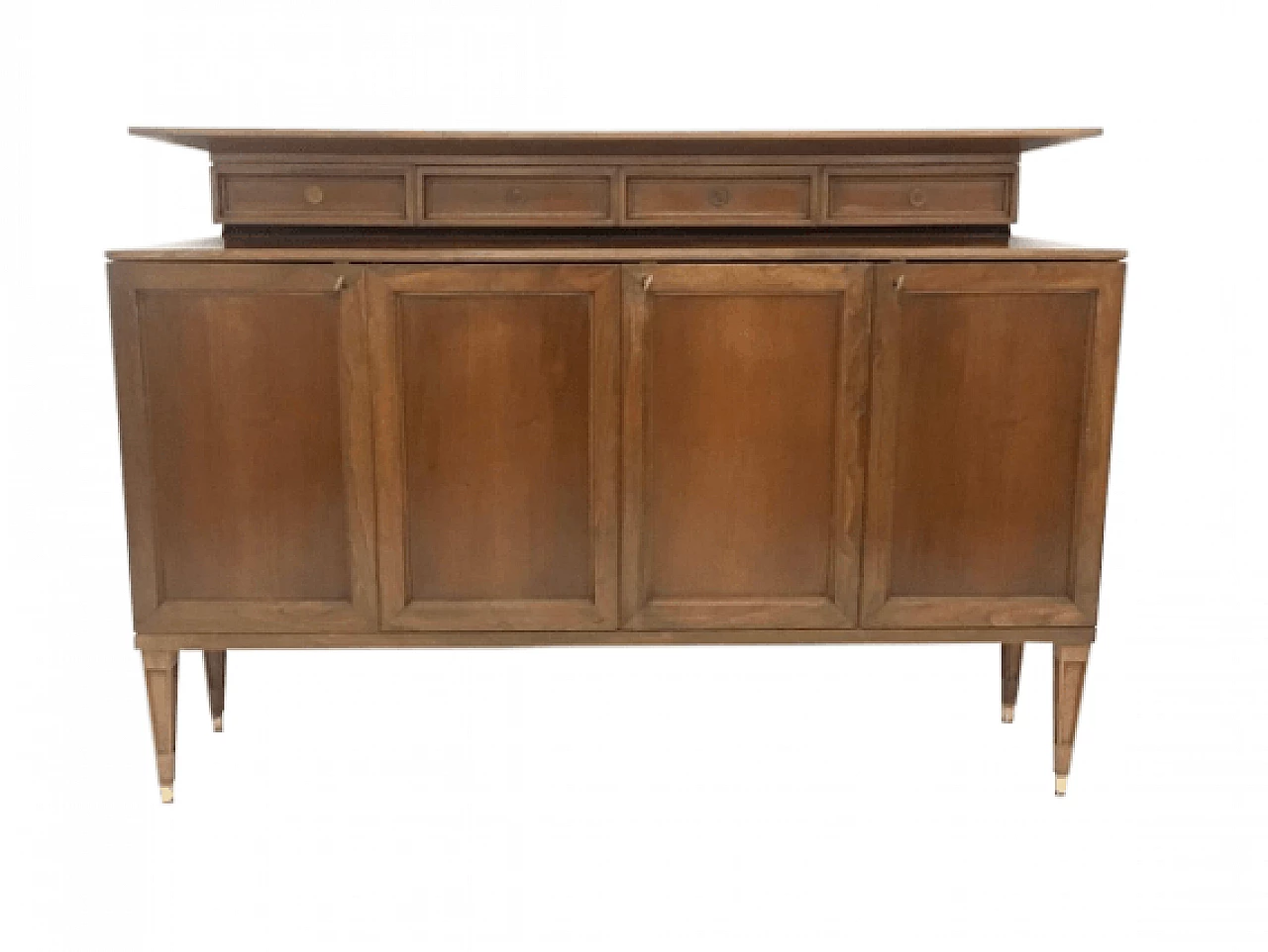 Credenza in noce nello stile di Paolo Buffa, anni '50 1