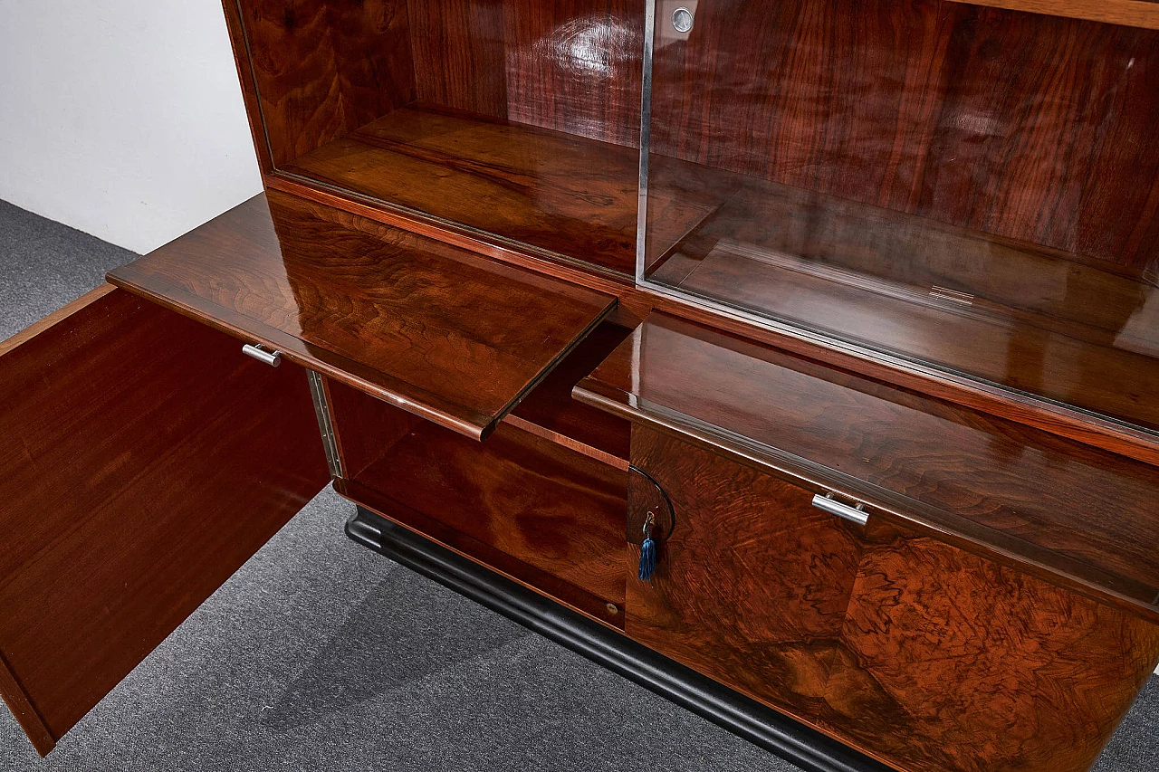 Art Deco Buffet-display case by Jindřich Halabala for UP Závody, 1930s 12