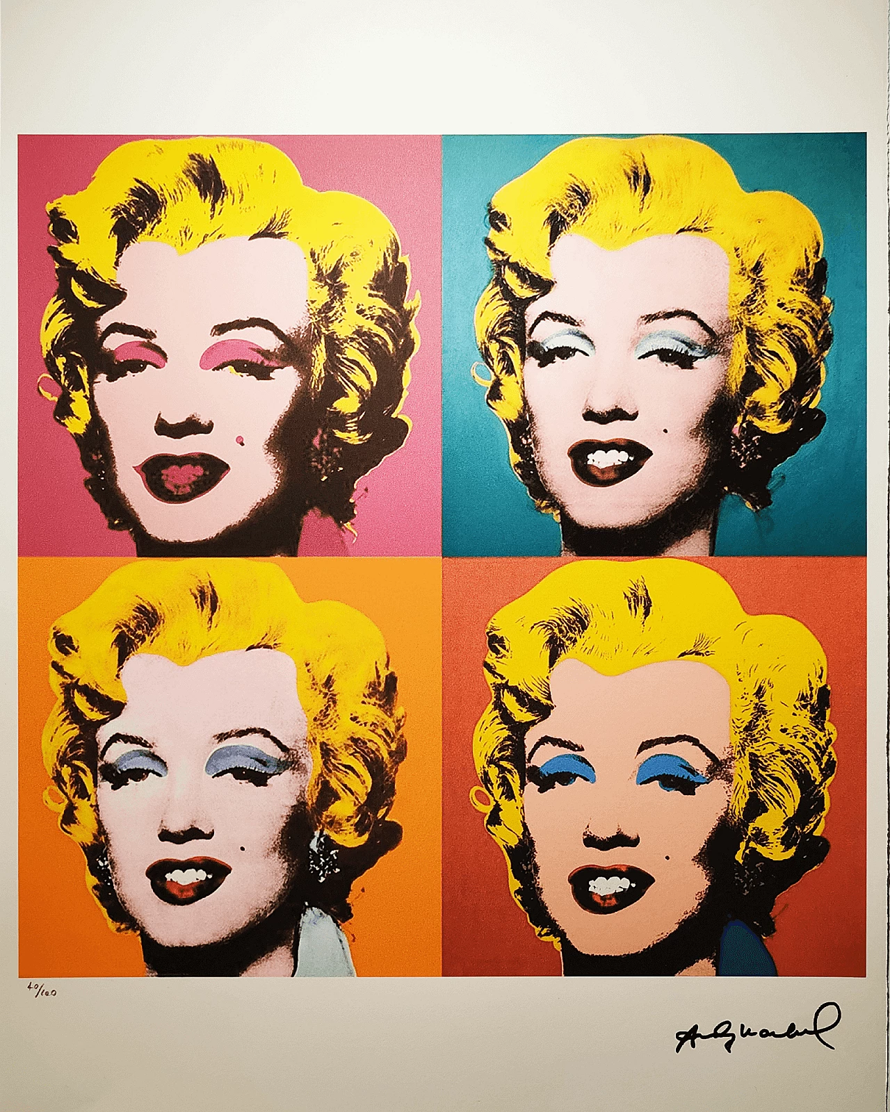 Andy Warhol, Marilyn, lithography, 1980s 1