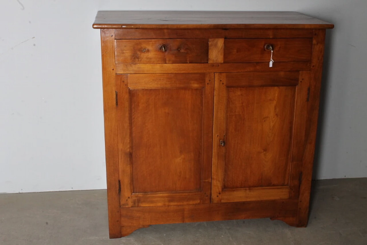 Credenza Luigi Filippo toscana in noce massello, '800 1