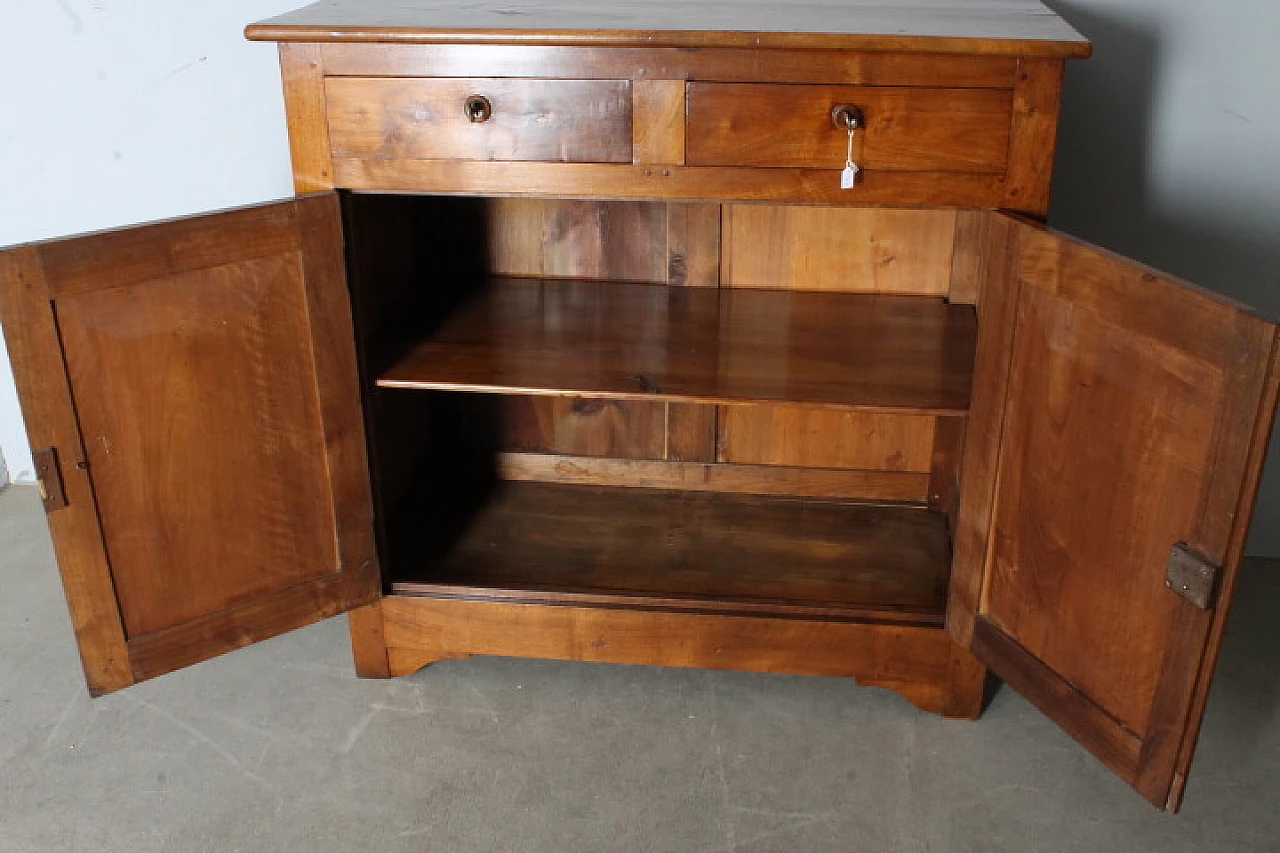 Credenza Luigi Filippo toscana in noce massello, '800 7