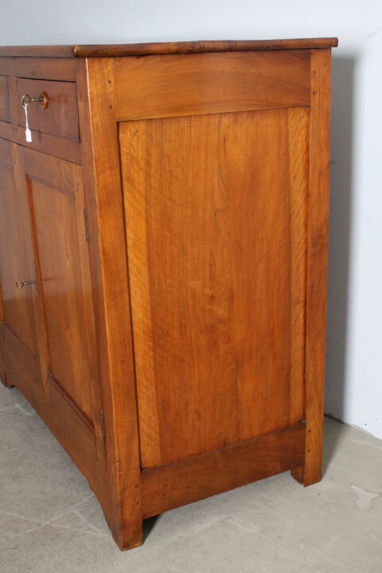 Credenza Luigi Filippo toscana in noce massello, '800 13