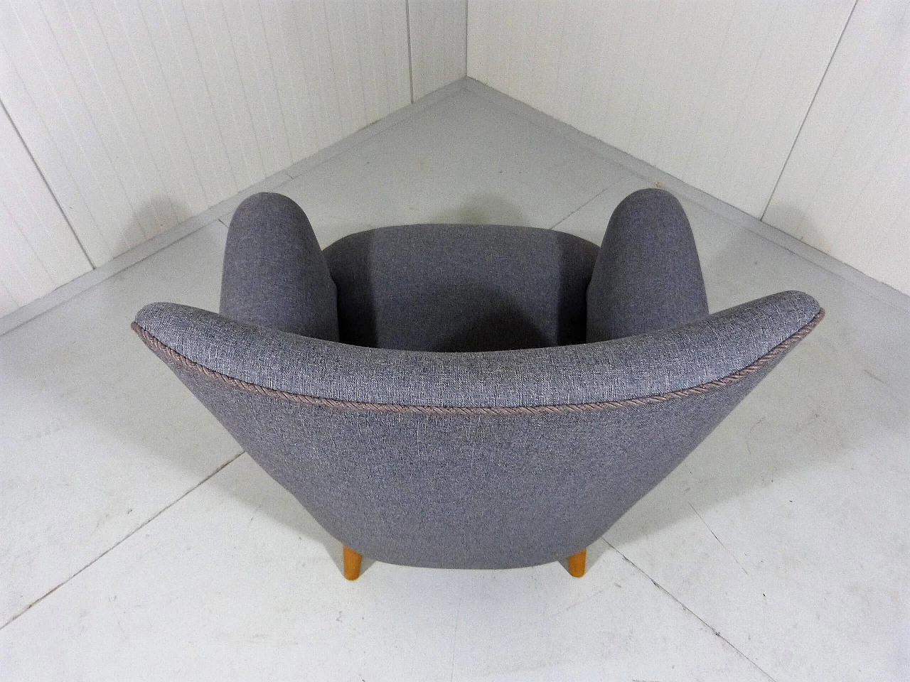 Hemmakväll armchair by Carl Malmsten for AB O.H. Sjögren, 1980s 8