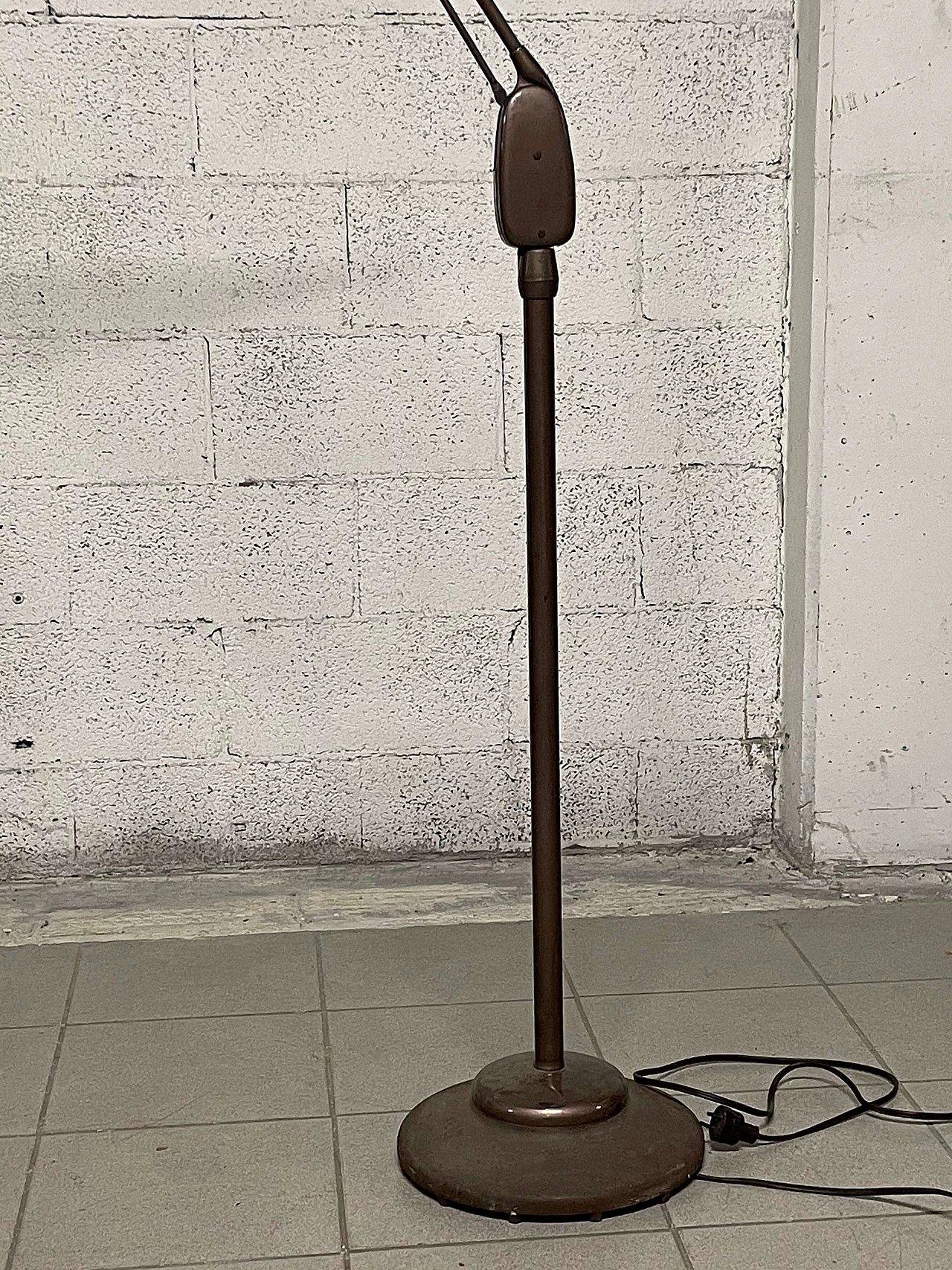 Lampada da terra allungabile 605 di Dazor MFG, anni '50 3