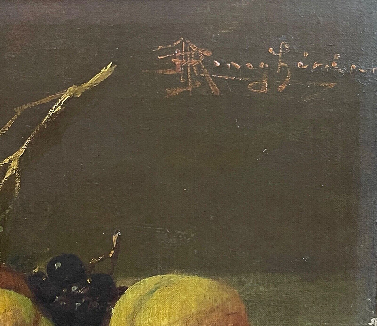 M. Ronaghini, Natura morta, olio su tavola, inizio '900 5