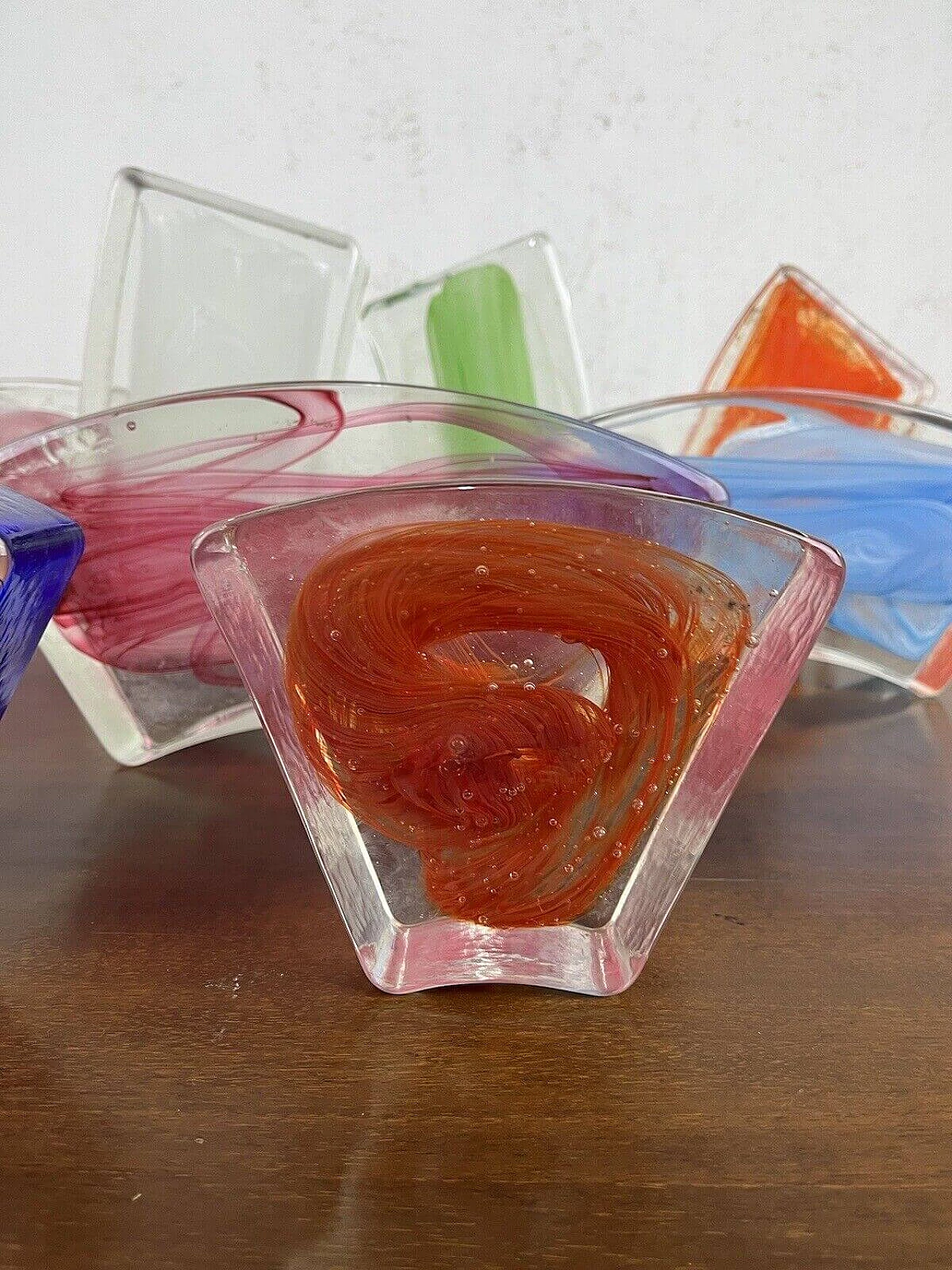 Murano glass bricks in various colours and sizes, 1990s 2