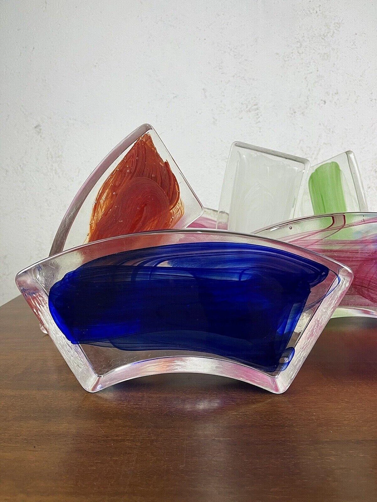 Murano glass bricks in various colours and sizes, 1990s 3