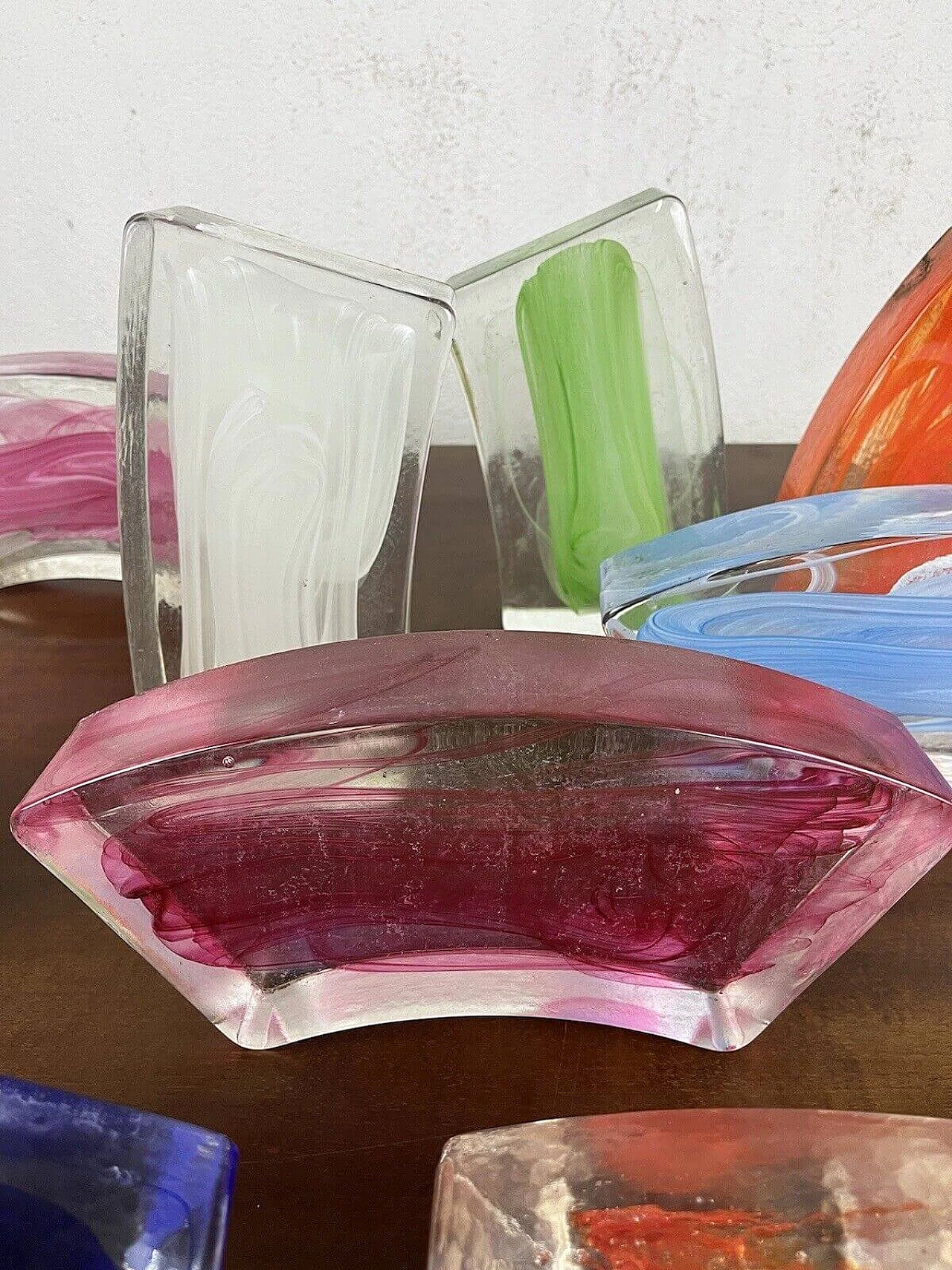 Murano glass bricks in various colours and sizes, 1990s 5