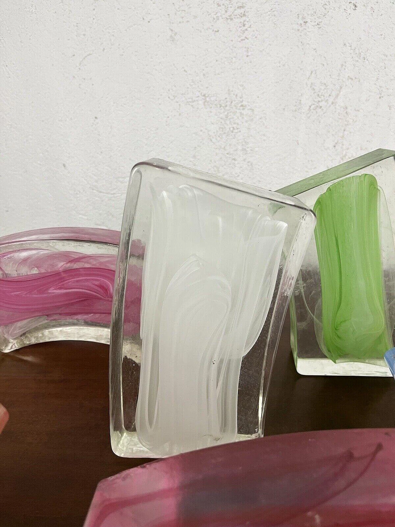 Murano glass bricks in various colours and sizes, 1990s 9