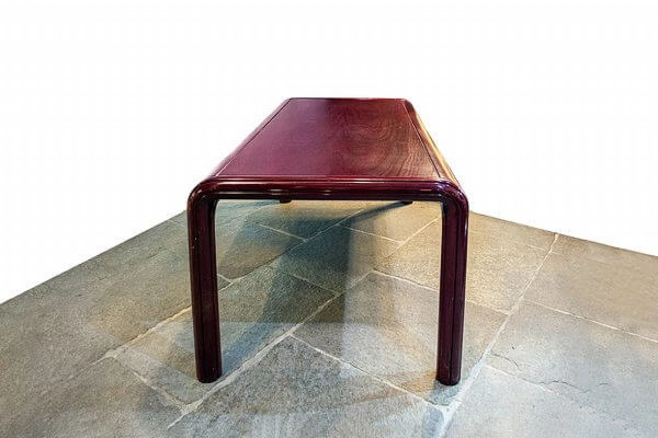 Tavolo Orsay rosso di Gae Aulenti per Knoll International, 1976 2