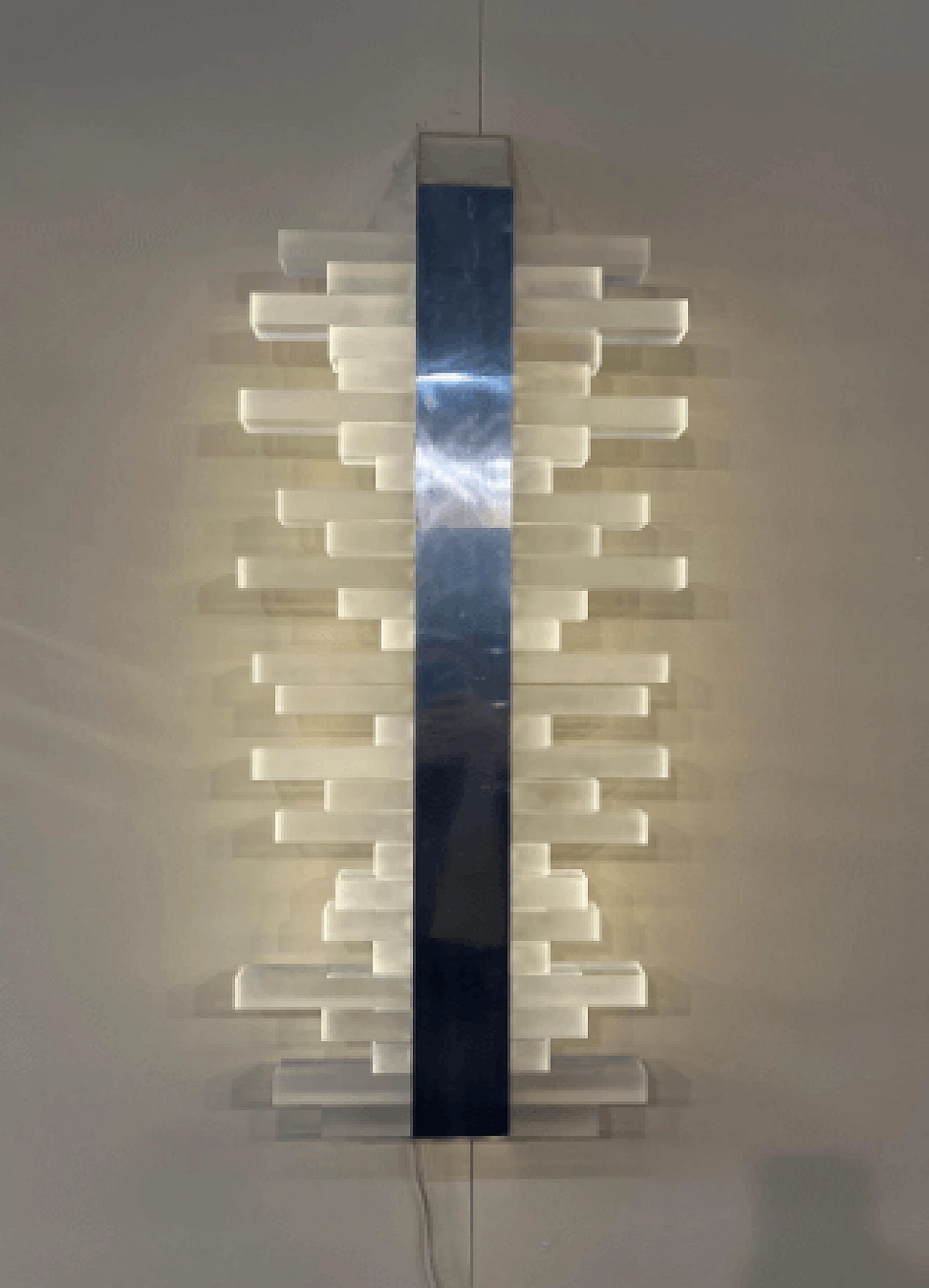 Applique Modulo di Giuseppe Ravasio per New Lamp, anni '70 2