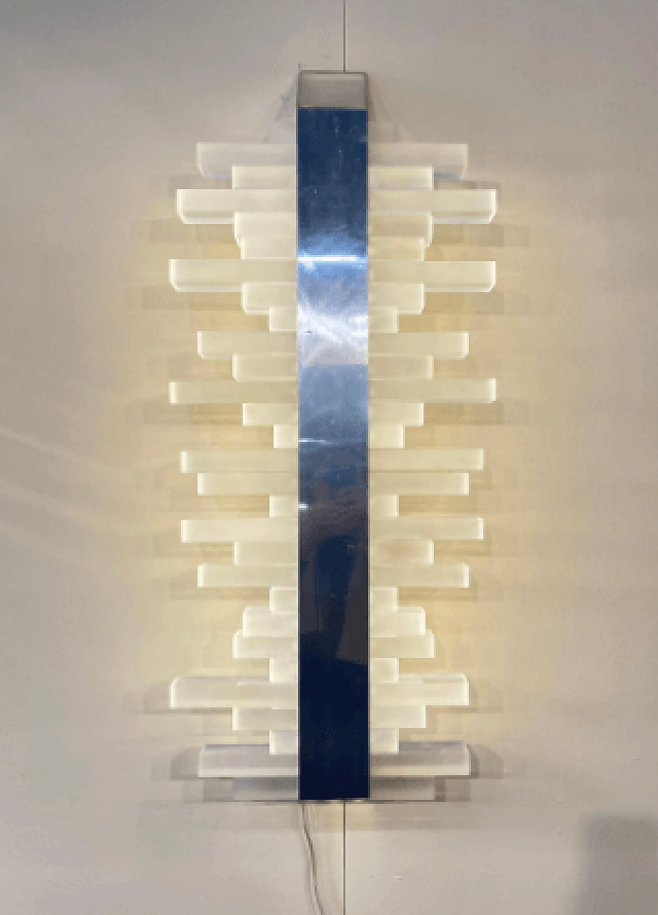 Applique Modulo di Giuseppe Ravasio per New Lamp, anni '70 3