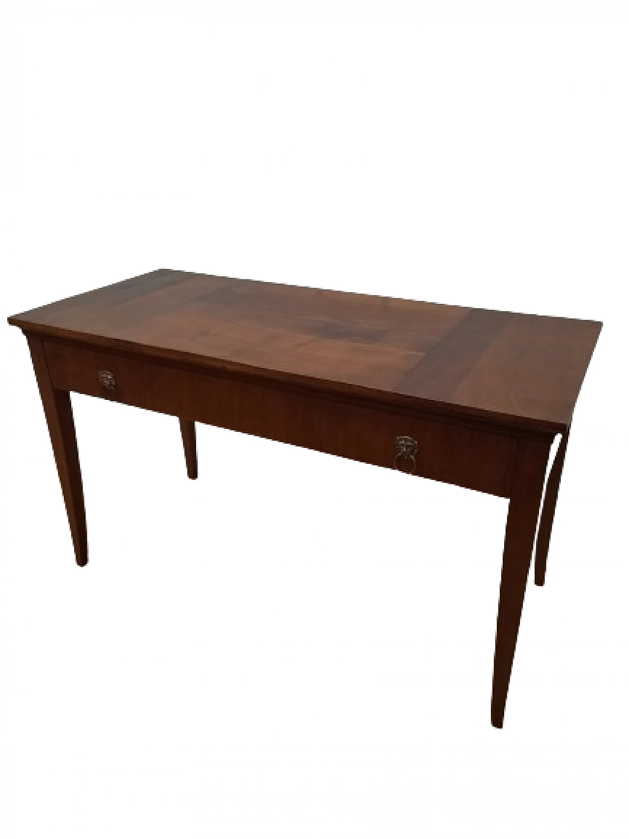 Directoire walnut table with drawer, late 18th century 21