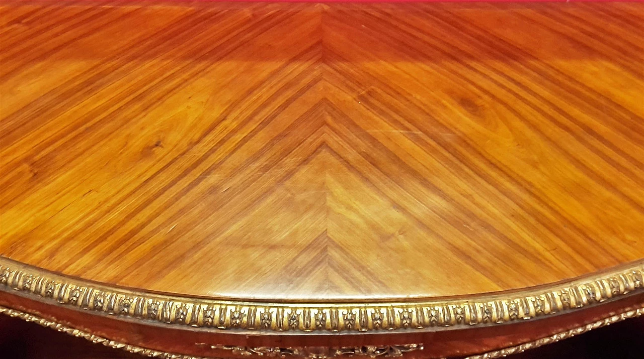 Napoleon III showcase in cherry wood, second half of the 19th century 8