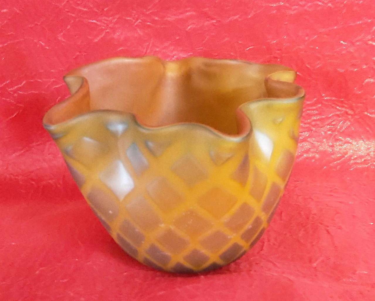 Glass paste Fazzoletto vase 3