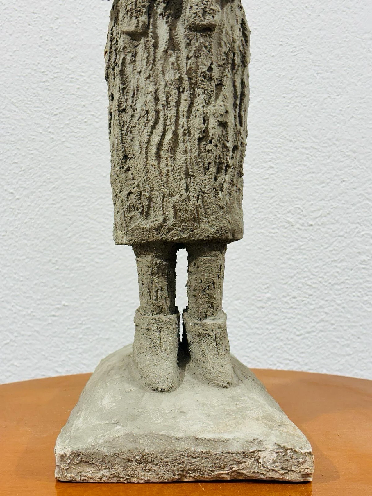 Asian woman, stone sculpture, 1960s 5