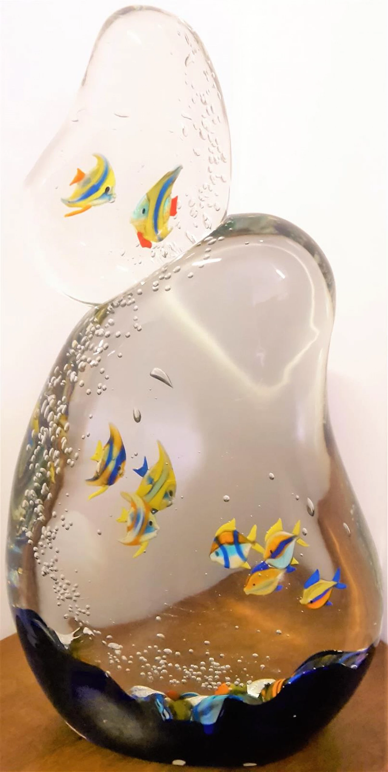 Alberto Donà, aquarium, Murano glass sculpture 4