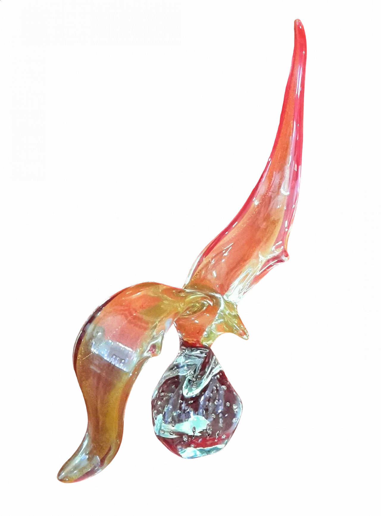 Sergio Costantini, seagull, Murano glass sculpture 8