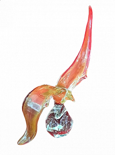 Sergio Costantini, seagull, Murano glass sculpture