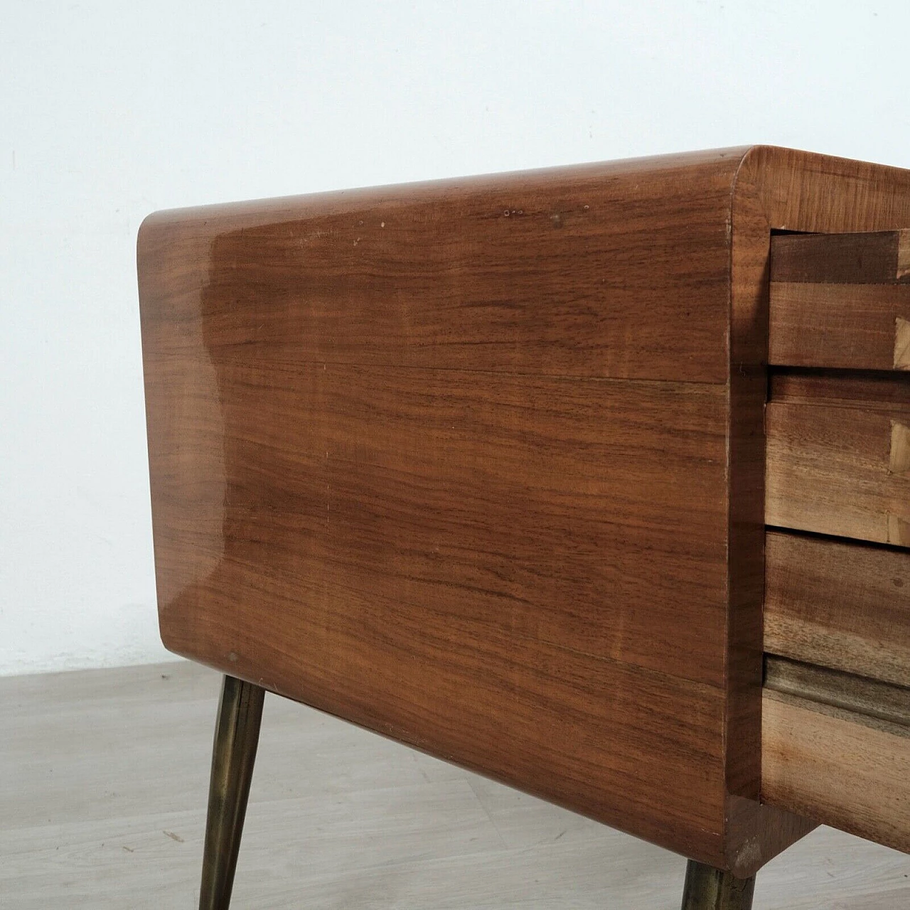 Solid wood sideboard in the style of Ico Parisi, 1950s 6