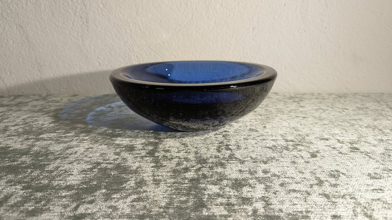Murano glass bowl by Mario Pinzoni for Seguso, 1960s 1
