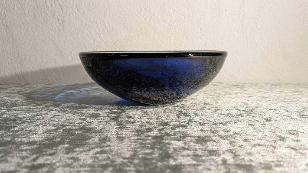 Murano glass bowl by Mario Pinzoni for Seguso, 1960s 2